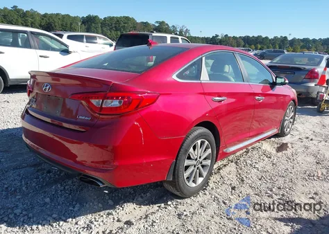 2017 Hyundai Sonata Limited from USA, damaged, VIN 5NPE34AF5HH501214